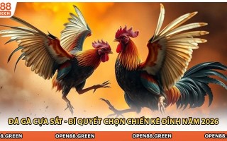 Đá Gà Cựa Sắt - Bí Quyết Chọn Chiến Kê Đỉnh Năm 2026