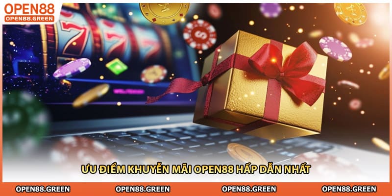 Ưu điểm khuyễn mãi Open88 hấp dẫn nhất